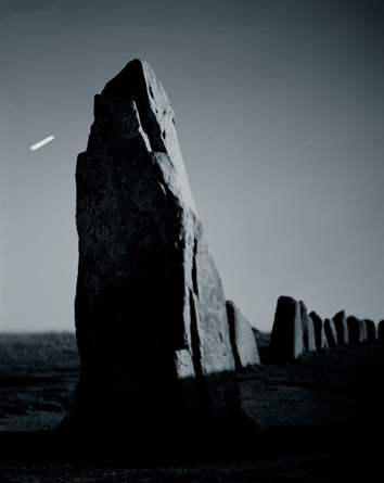 Ales Stenar Stones—Moonlight, Kåseberga, Sweden