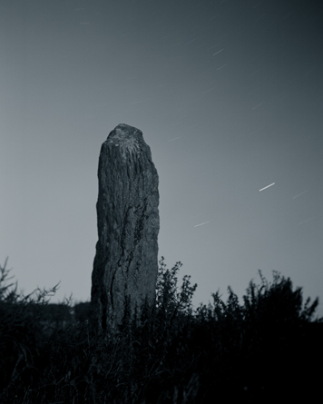 Castlenalact Menhir—Moonlight, Bandon, Ireland